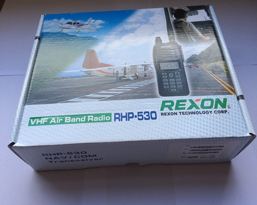 REXON RHP-530 Air-Band Radio with optional VOR and Bluetooth functions